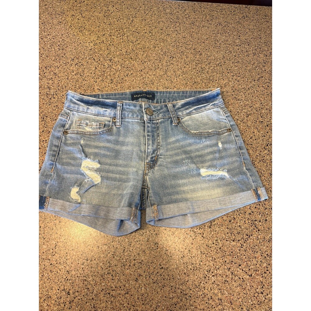 Aeropostale denim midi Shorts